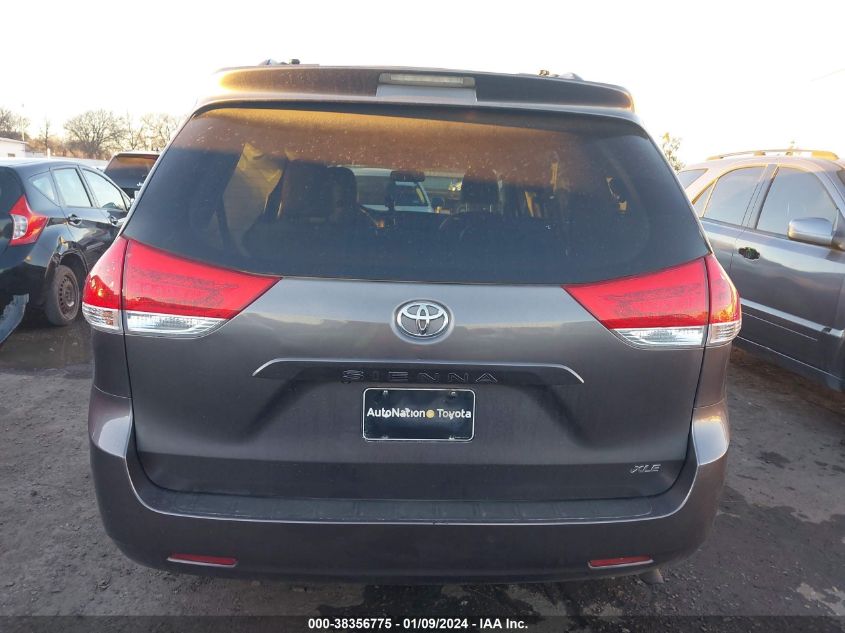 2014 TOYOTA SIENNA XLE V6 8 PASSENGER - 5TDYK3DC7ES405781