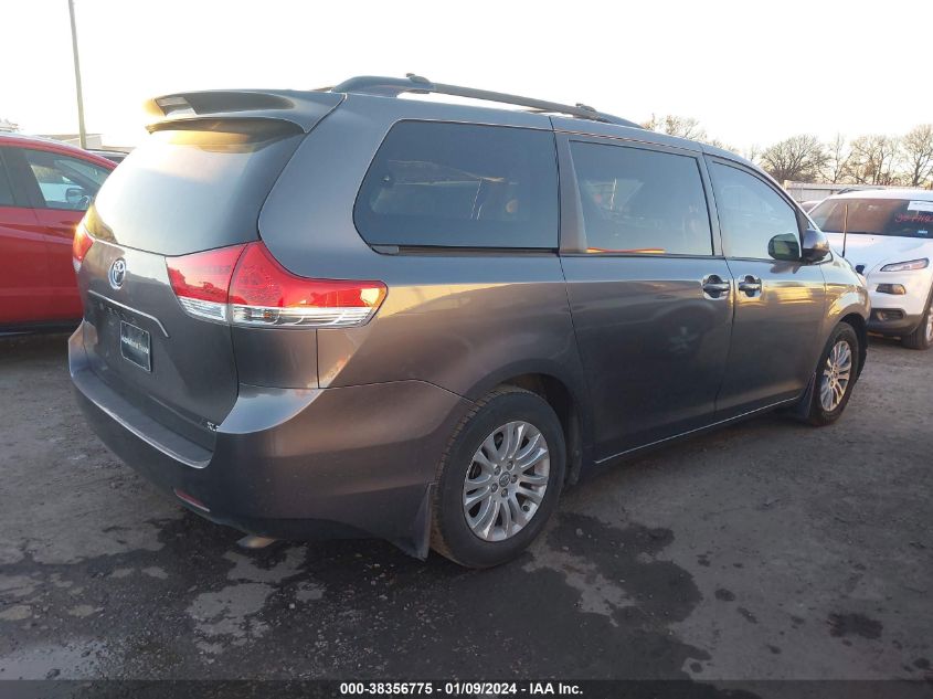 2014 TOYOTA SIENNA XLE V6 8 PASSENGER - 5TDYK3DC7ES405781