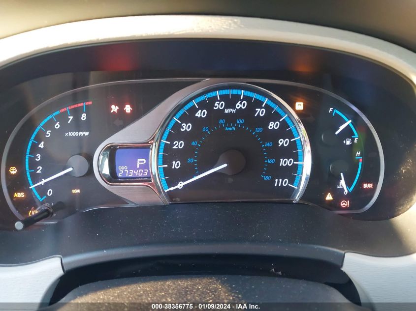 2014 TOYOTA SIENNA XLE V6 8 PASSENGER - 5TDYK3DC7ES405781
