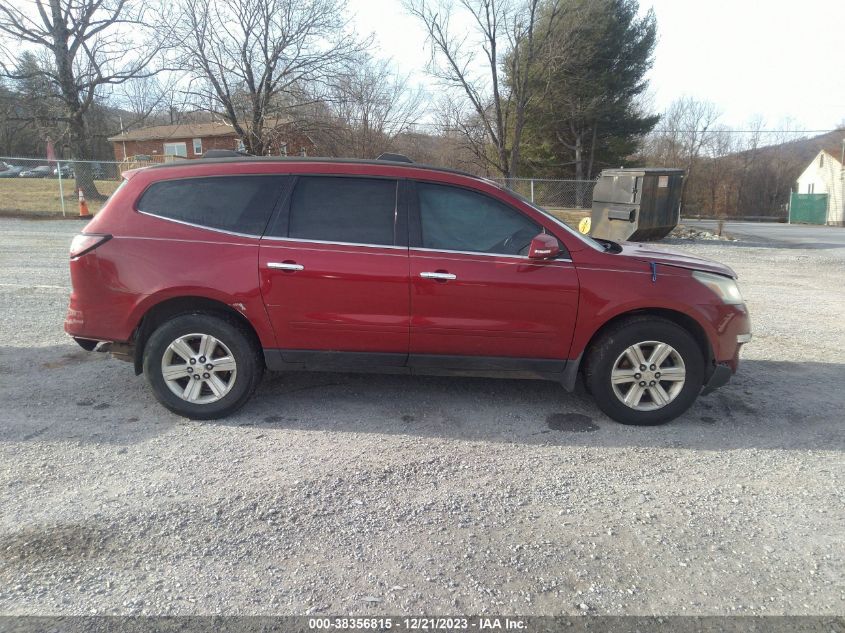 2013 CHEVROLET TRAVERSE LT - 1GNKRJKD5DJ267579