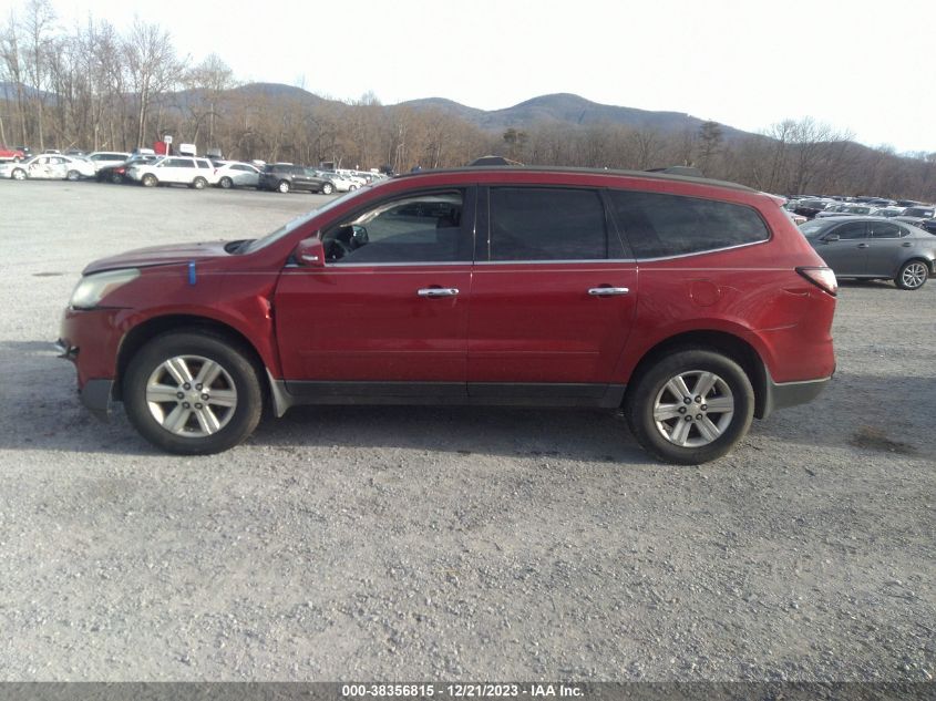 2013 CHEVROLET TRAVERSE LT - 1GNKRJKD5DJ267579
