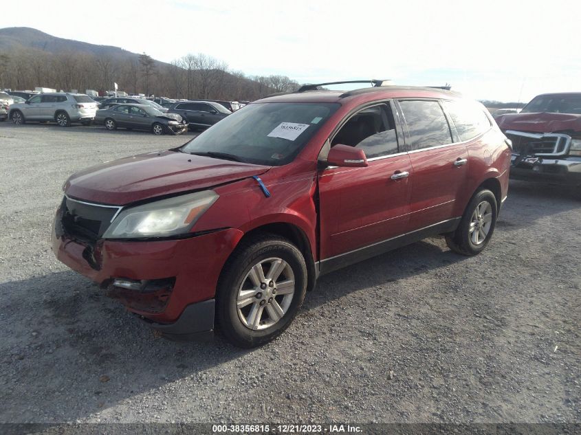 2013 CHEVROLET TRAVERSE LT - 1GNKRJKD5DJ267579