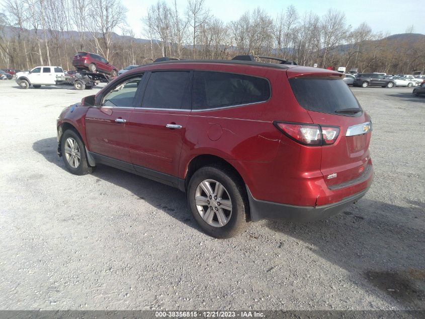 2013 CHEVROLET TRAVERSE LT - 1GNKRJKD5DJ267579