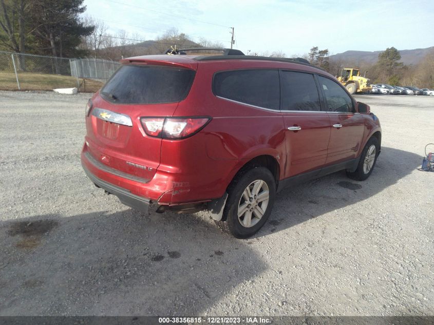 2013 CHEVROLET TRAVERSE LT - 1GNKRJKD5DJ267579