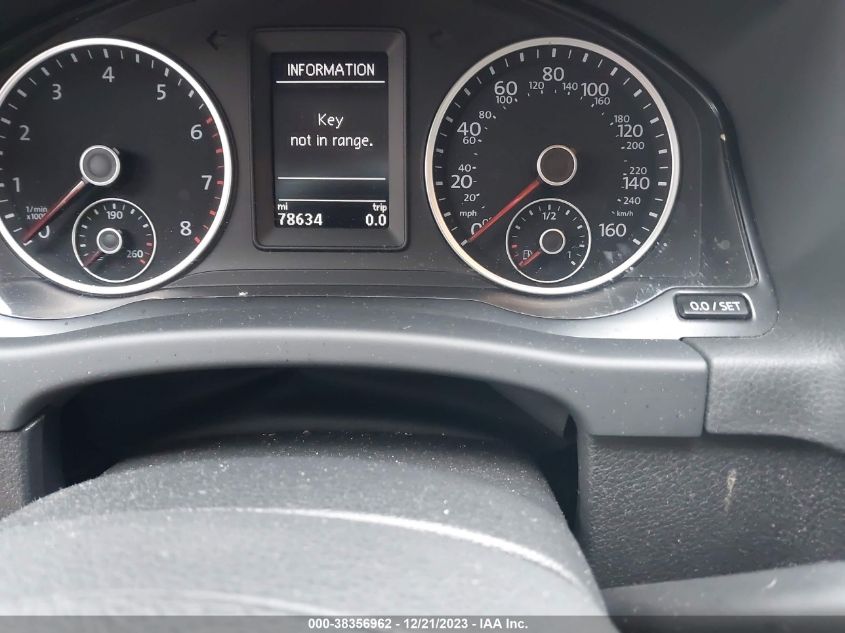 2016 VOLKSWAGEN TIGUAN S/SE/SEL/R-LINE - WVGAV7AX6GW554169