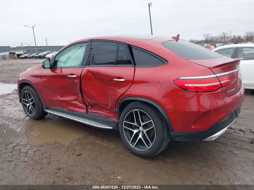 2016 MERCEDES-BENZ GLE 450 AMG COUPE 4MATIC 4JGED6EB8GA043430