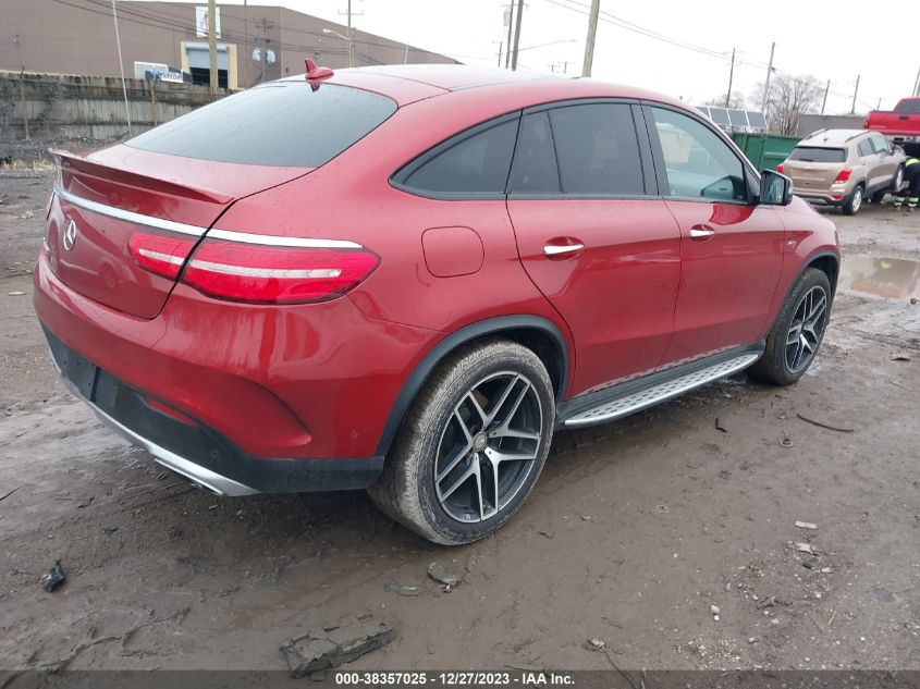 2016 MERCEDES-BENZ GLE 450 AMG COUPE 4MATIC 4JGED6EB8GA043430
