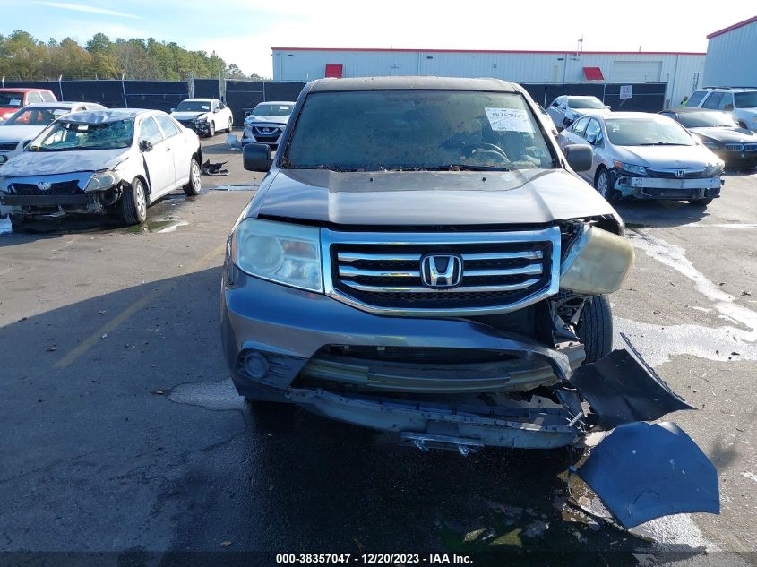 2015 HONDA PILOT LX - 5FNYF4H20FB015073