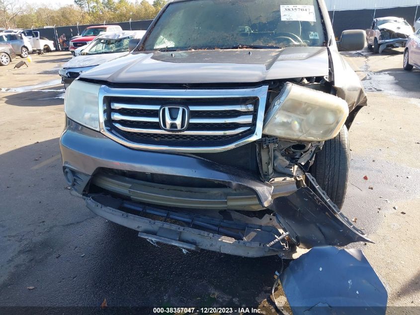 2015 HONDA PILOT LX - 5FNYF4H20FB015073