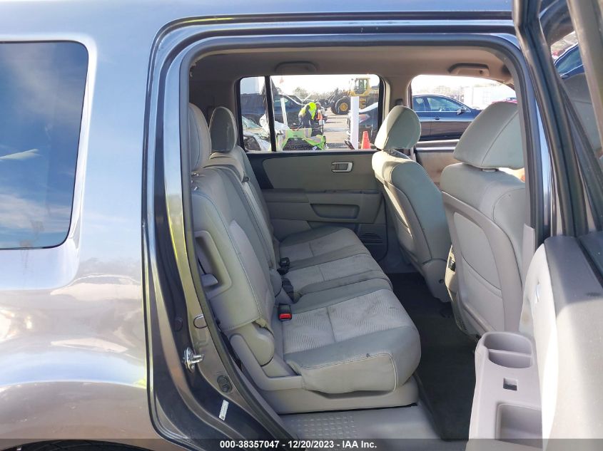 2015 HONDA PILOT LX - 5FNYF4H20FB015073