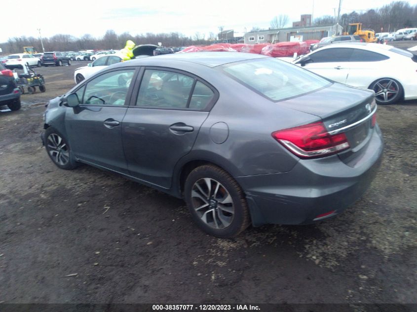 2013 HONDA CIVIC EX-L - 19XFB2F91DE211498