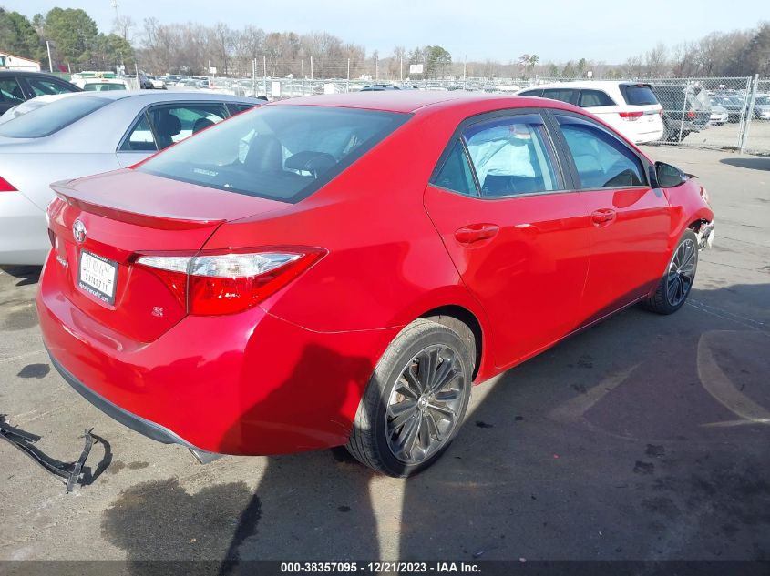 2014 TOYOTA COROLLA L/LE/LE PLS/PRM/S/S PLS - 2T1BURHEXEC187097