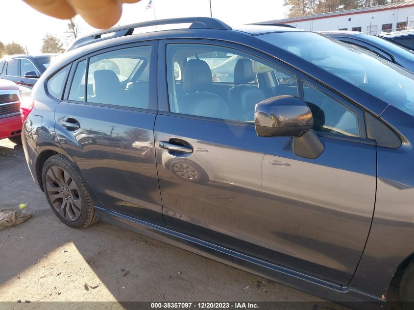 2013 SUBARU IMPREZA 2.0I SPORT LIMITED - JF1GPAS62D2877509