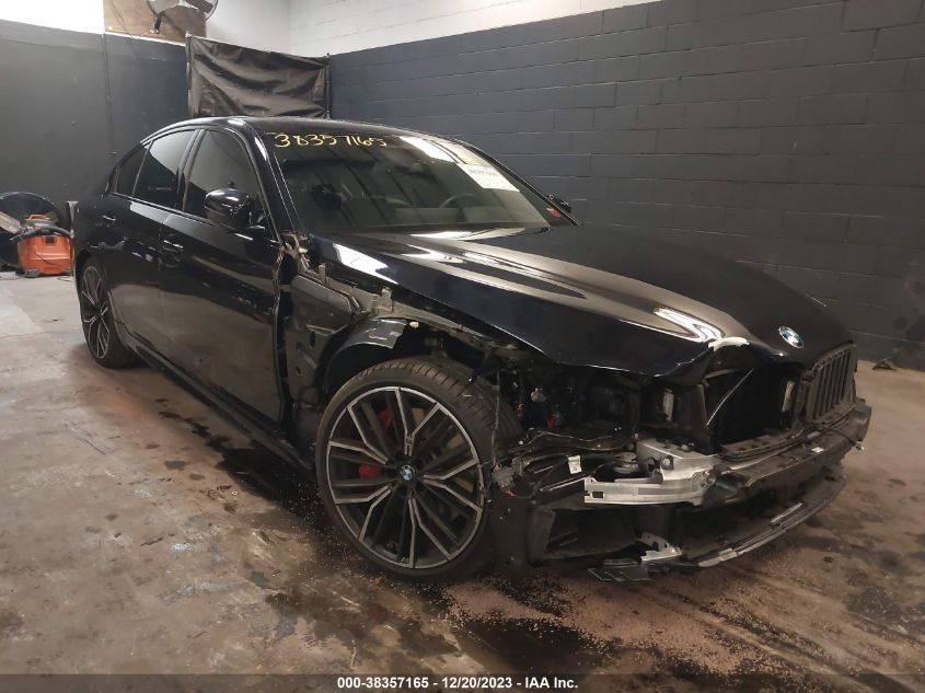 WBA13BK09MCF27351 BMW 5 SERIES M550I XDRIVE 2021
