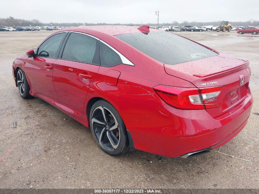 2018 HONDA ACCORD SPORT - 1HGCV1F36JA209830