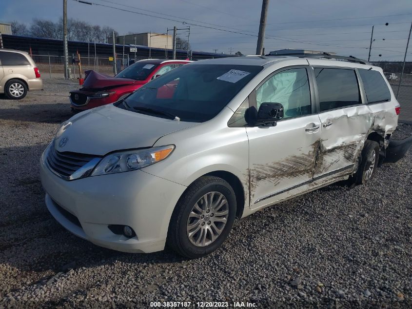 5TDYK3DC7FS626508 2015 TOYOTA SIENNA, photo no. 2