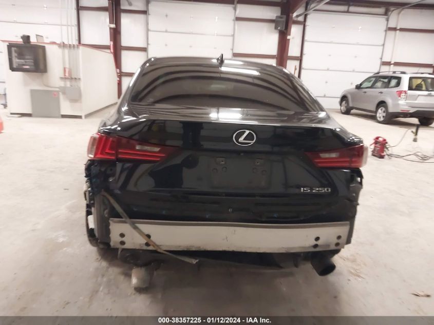 2014 LEXUS IS 250 JTHBF1D22E5043580