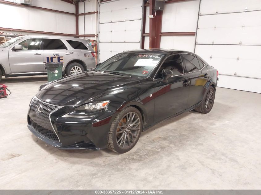 2014 LEXUS IS 250 JTHBF1D22E5043580