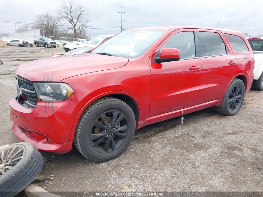 2013 DODGE DURANGO SXT - 1C4RDJAG0DC687305