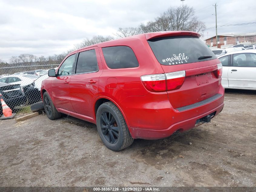 2013 DODGE DURANGO SXT - 1C4RDJAG0DC687305