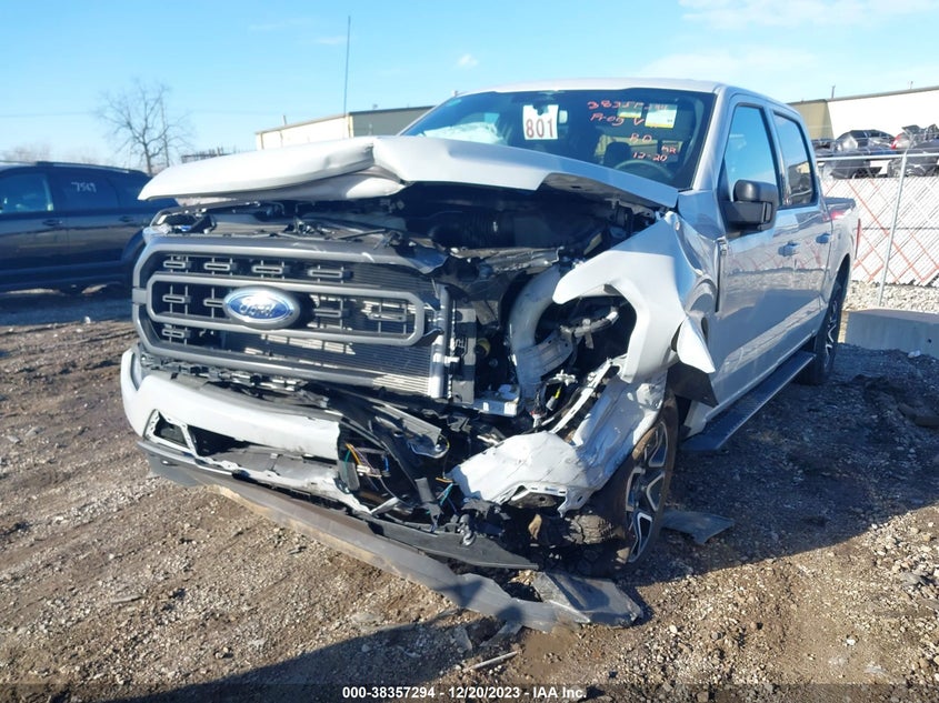 VIN 1FTEW1EP0PFC03087 2023 FORD F-150 XLT