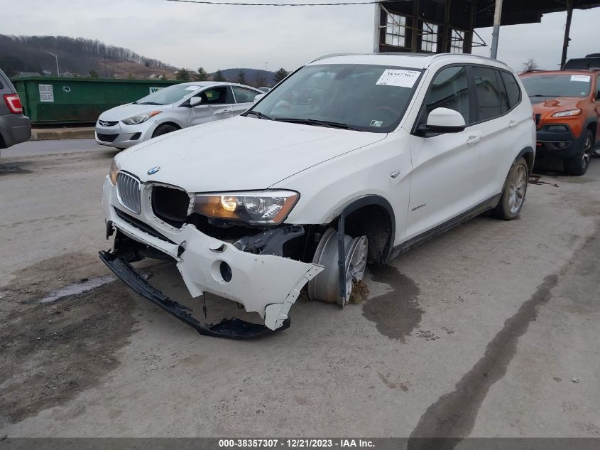 2015 BMW X3 XDRIVE28D - 5UXWY3C56F0E95472