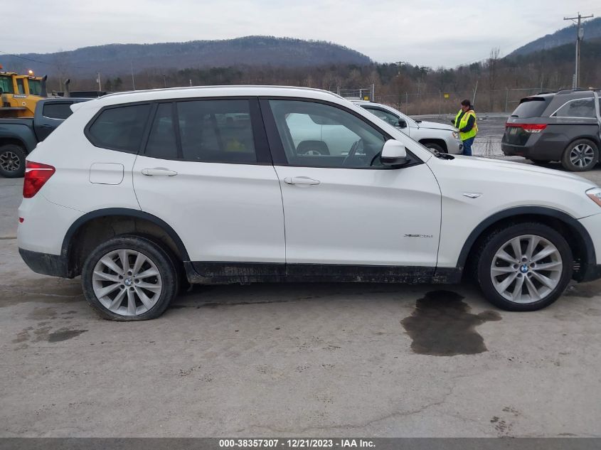 2015 BMW X3 XDRIVE28D - 5UXWY3C56F0E95472