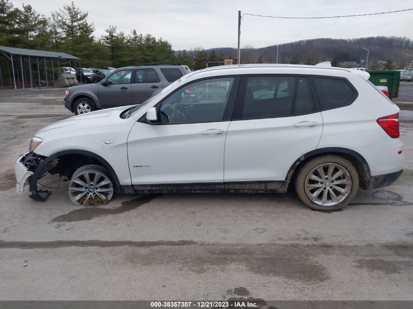 2015 BMW X3 XDRIVE28D - 5UXWY3C56F0E95472