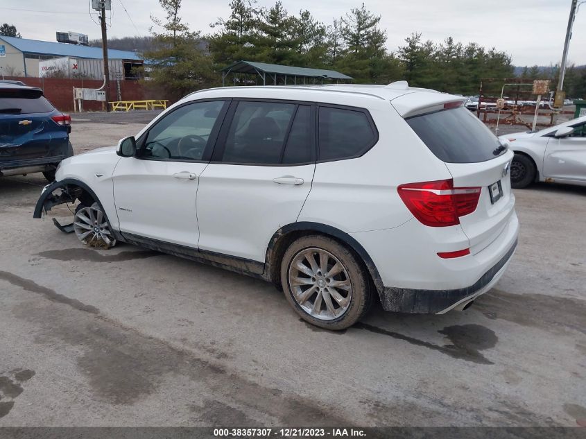 2015 BMW X3 XDRIVE28D - 5UXWY3C56F0E95472