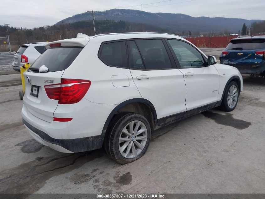 2015 BMW X3 XDRIVE28D - 5UXWY3C56F0E95472