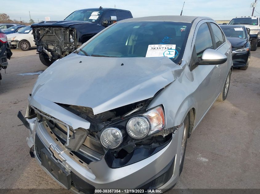 2014 CHEVROLET SONIC LT AUTO - 1G1JC5SB5E4143509