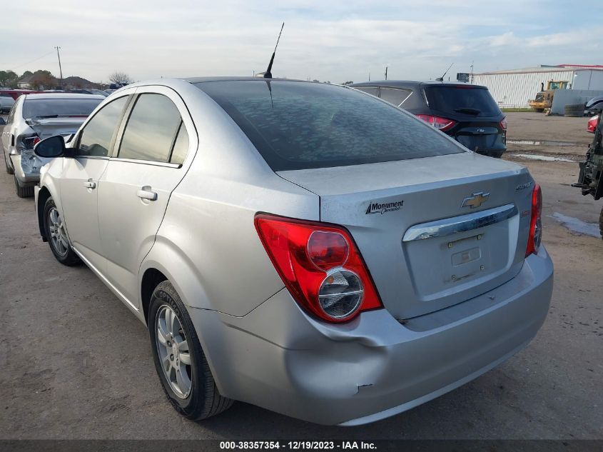 2014 CHEVROLET SONIC LT AUTO - 1G1JC5SB5E4143509