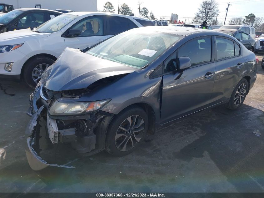 2013 HONDA CIVIC EX-L - 19XFB2F98DE091702