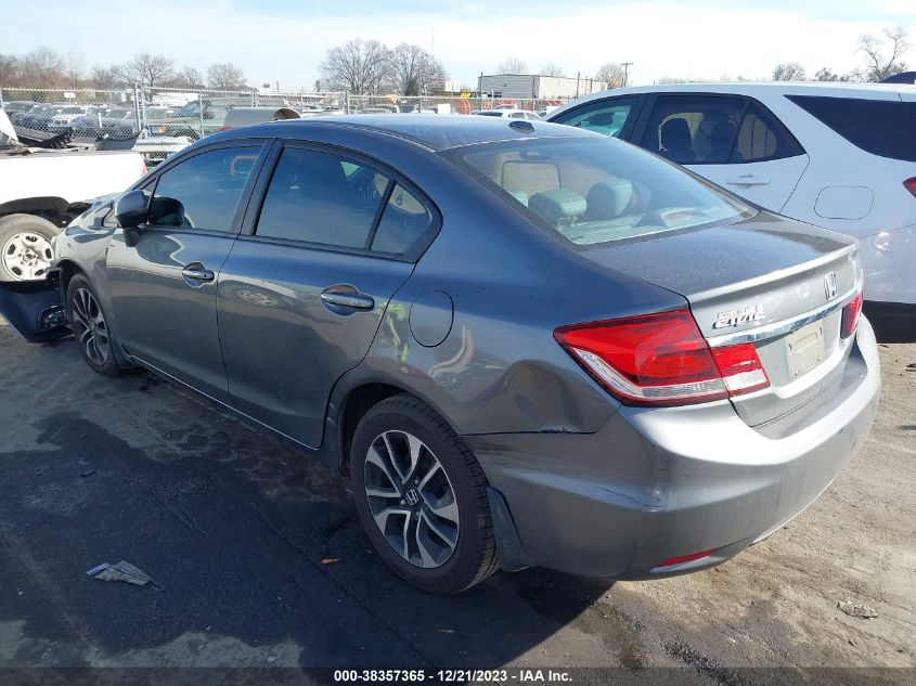 2013 HONDA CIVIC EX-L - 19XFB2F98DE091702
