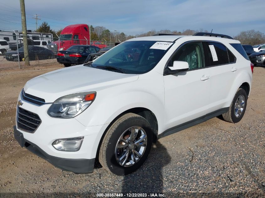 2016 CHEVROLET EQUINOX LT - 2GNALCEK5G1188883