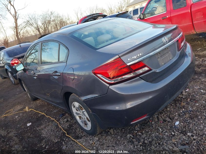 2014 HONDA CIVIC LX - 2HGFB2F54EH520208