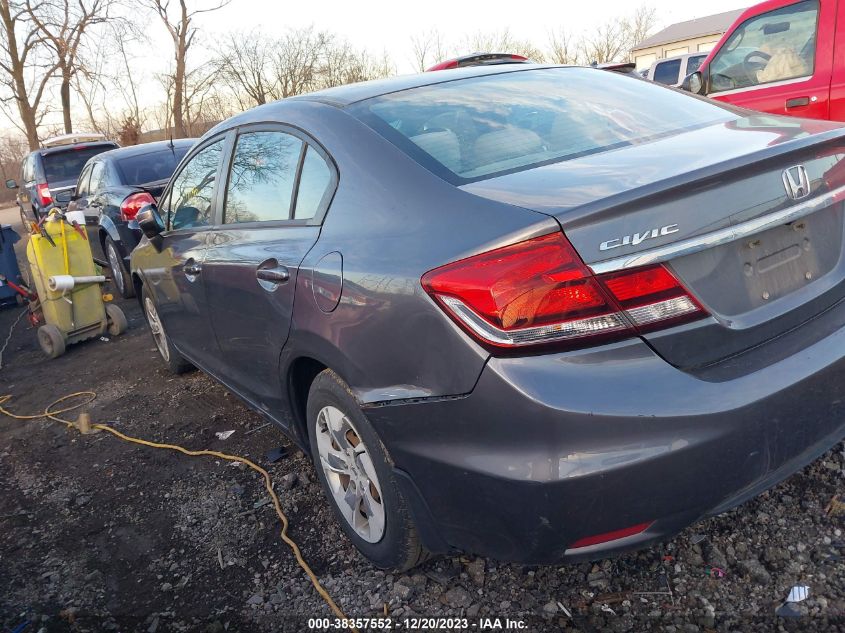 2014 HONDA CIVIC LX - 2HGFB2F54EH520208