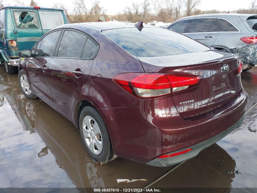 2017 KIA FORTE LX - 3KPFK4A73HE158357