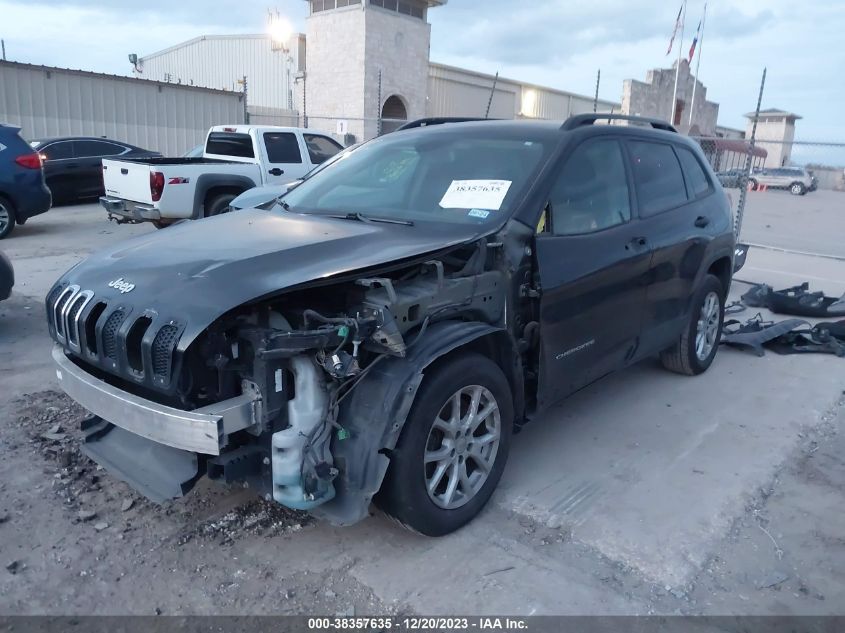 2016 JEEP CHEROKEE SPORT - 1C4PJLAB1GW212300