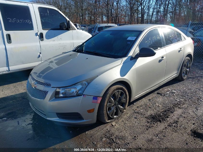 2014 CHEVROLET CRUZE LS AUTO - 1G1PA5SH4E7330601