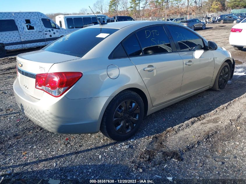 2014 CHEVROLET CRUZE LS AUTO - 1G1PA5SH4E7330601