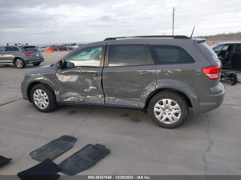 2019 DODGE JOURNEY SE VALUE PACKAGE - 3C4PDCAB3KT871548