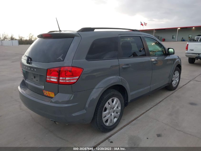 2019 DODGE JOURNEY SE VALUE PACKAGE - 3C4PDCAB3KT871548