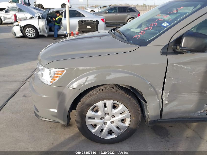 2019 DODGE JOURNEY SE VALUE PACKAGE - 3C4PDCAB3KT871548