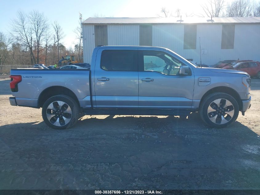2022 FORD F-150 LIGHTNING PLATINUM 1FT6W1EV5NWG01878