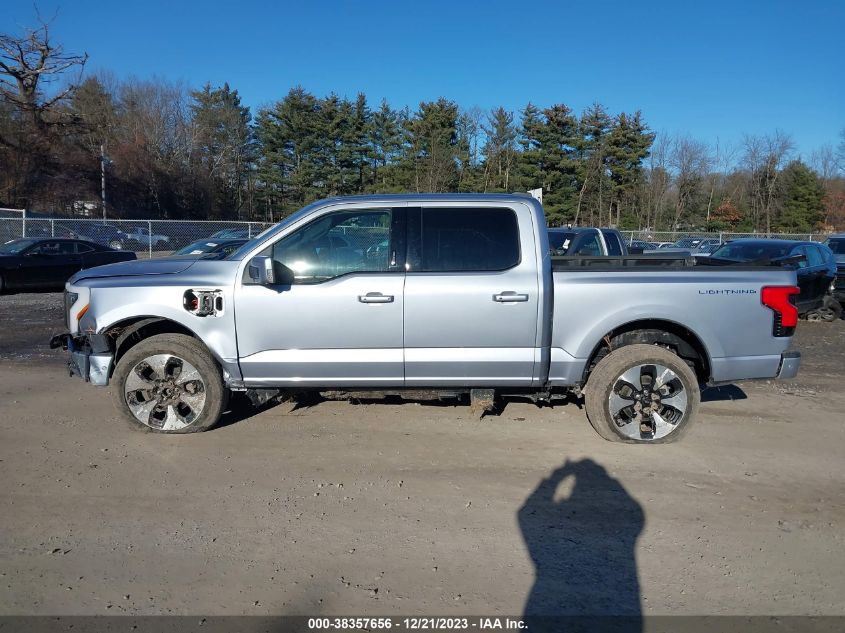 2022 FORD F-150 LIGHTNING PLATINUM 1FT6W1EV5NWG01878