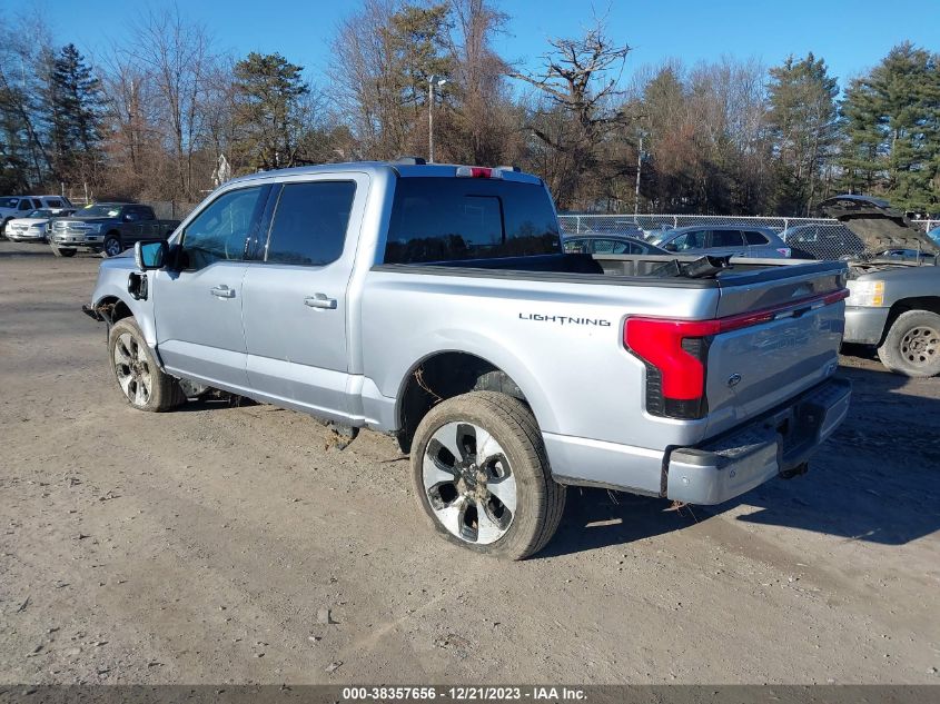 2022 FORD F-150 LIGHTNING PLATINUM 1FT6W1EV5NWG01878