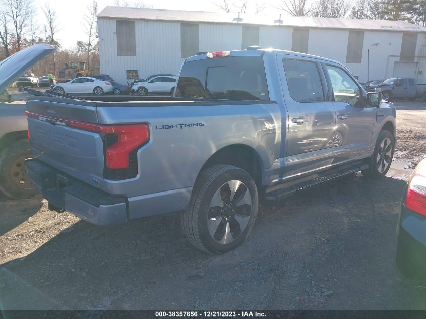 2022 FORD F-150 LIGHTNING PLATINUM 1FT6W1EV5NWG01878