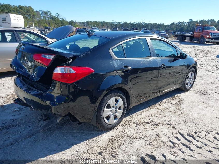 2015 KIA FORTE LX - KNAFK4A68F5408916