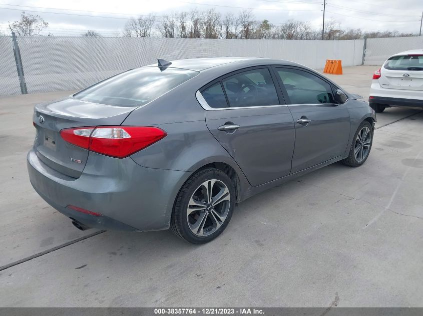 2016 KIA FORTE EX - KNAFZ4A80G5554757